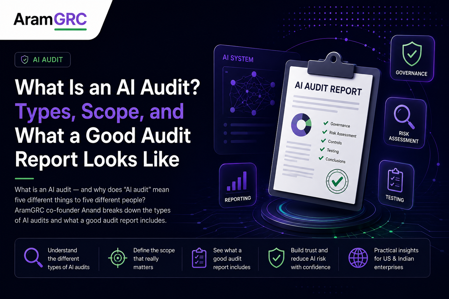 What Is an AI Audit? Types, Scope, and What a Good Audit Report Looks Like